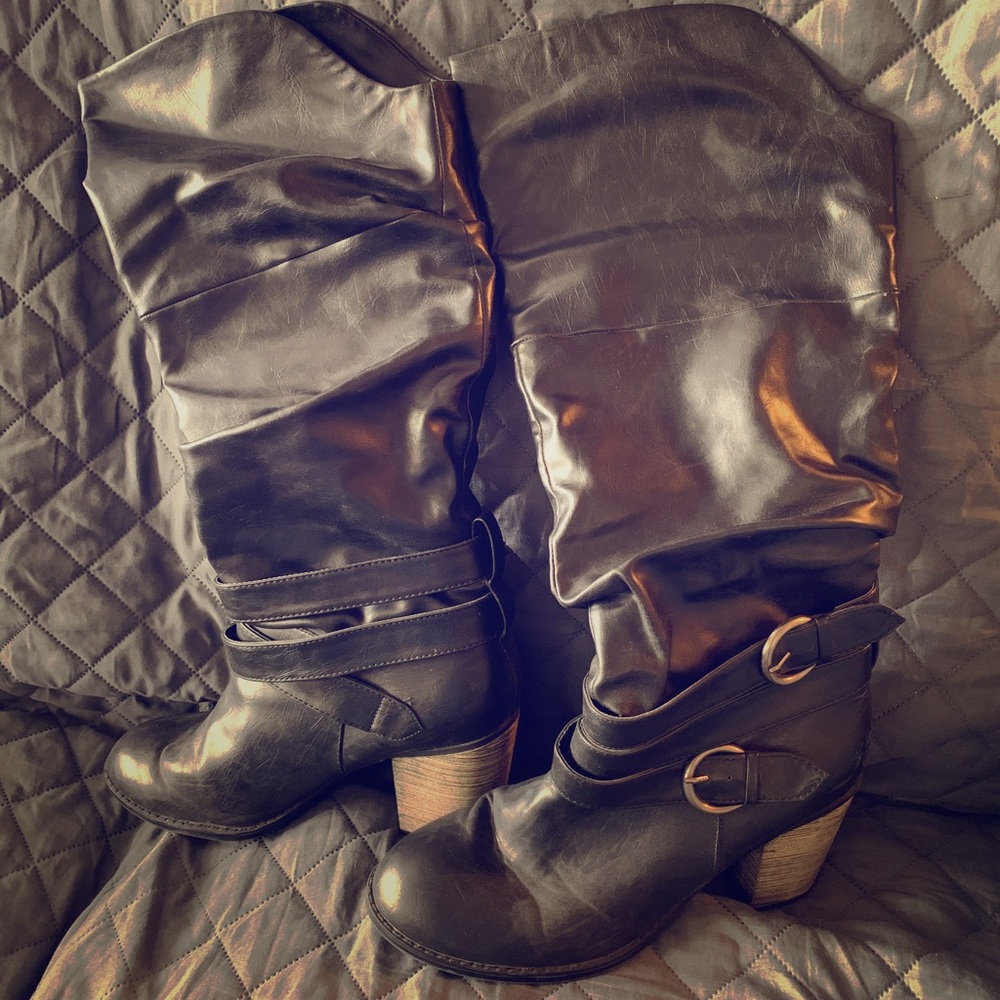 Wide calf boots